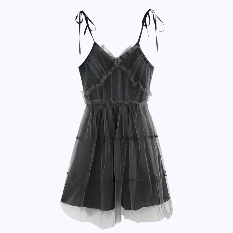 Black Dahlia Mesh Dress