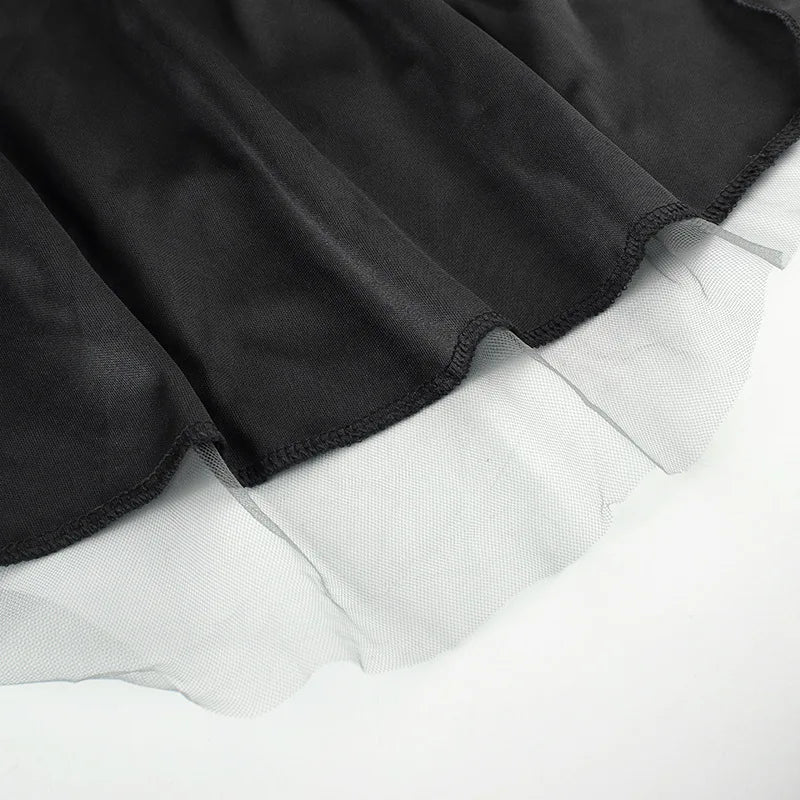 Black Dahlia Mesh Dress