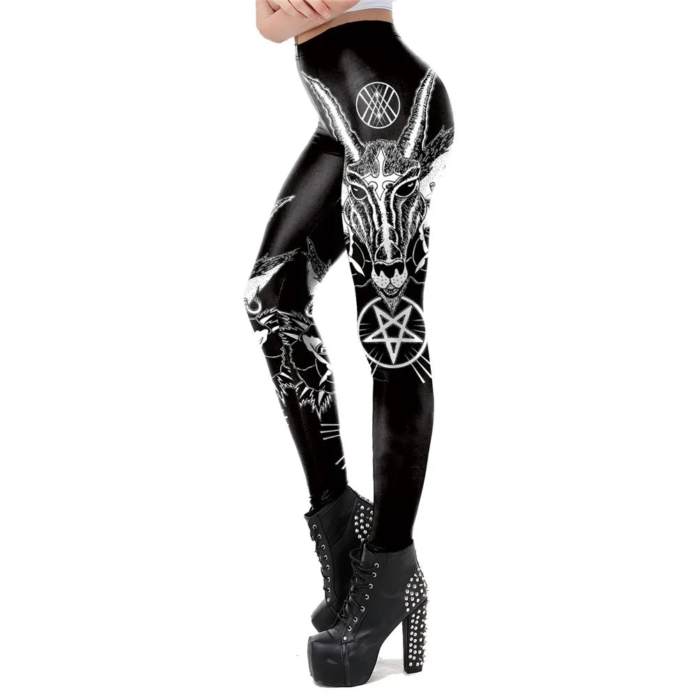Lucifer Script Leggings