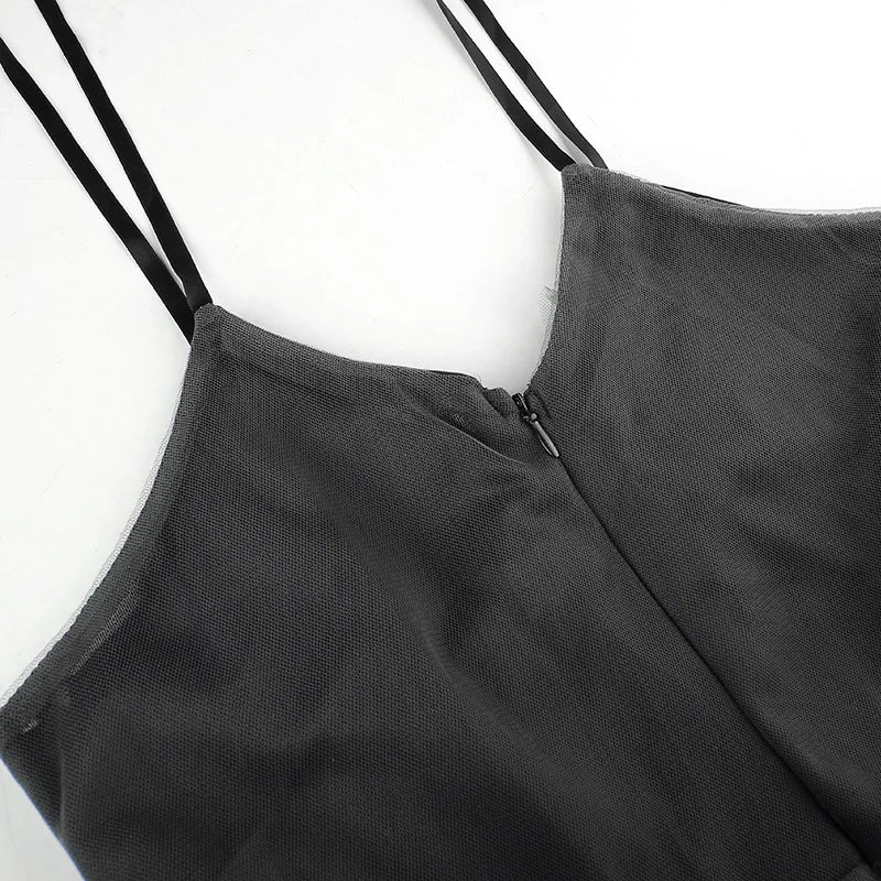 Black Dahlia Mesh Dress