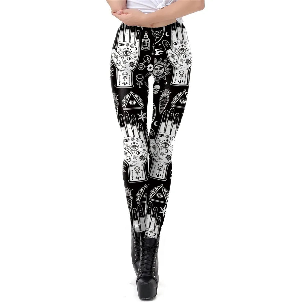 Lucifer Script Leggings