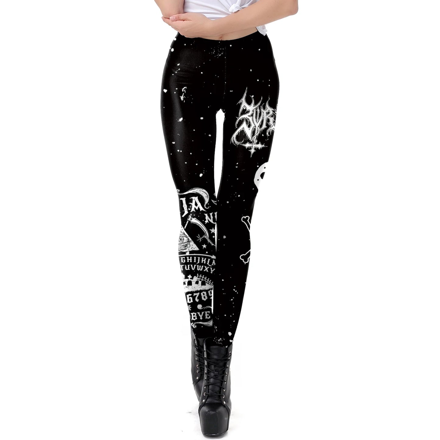 Lucifer Script Leggings