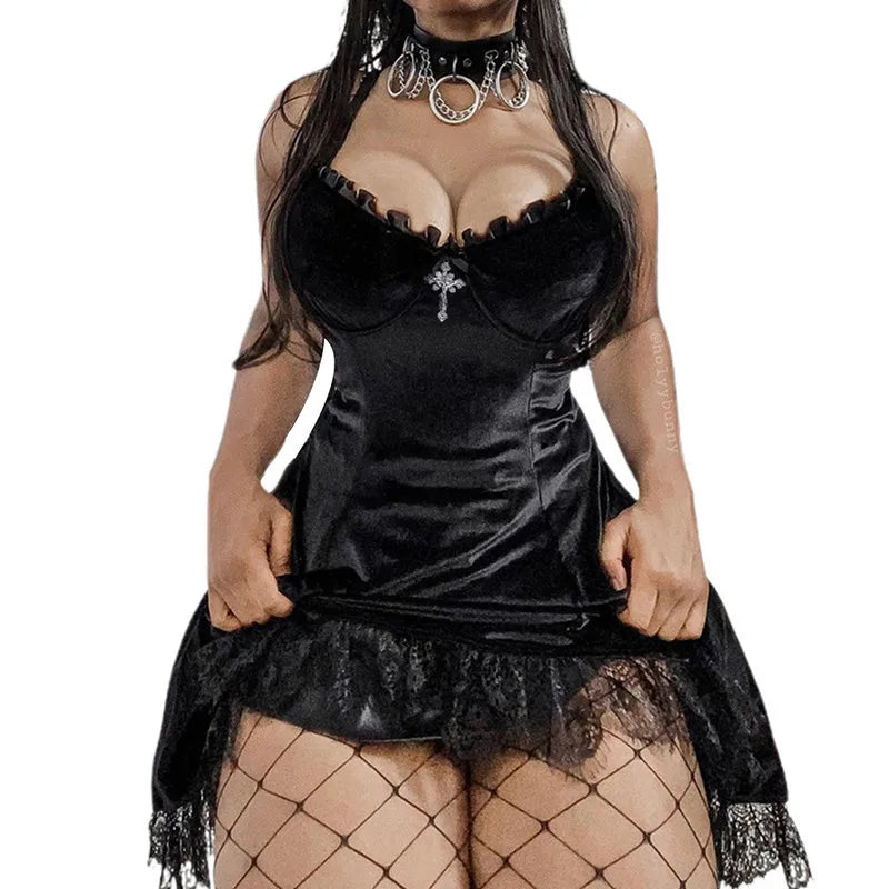 Vampiric Bloom Gown