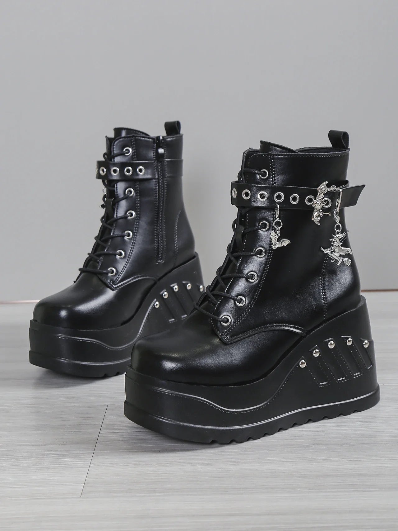 Dahlia Platform Heels Boots