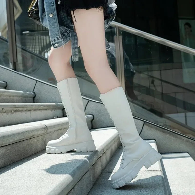 Banshee Mid Calf Boots