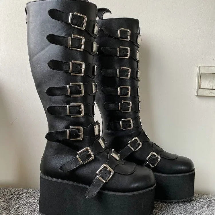 Eris High Heels Platform Boots
