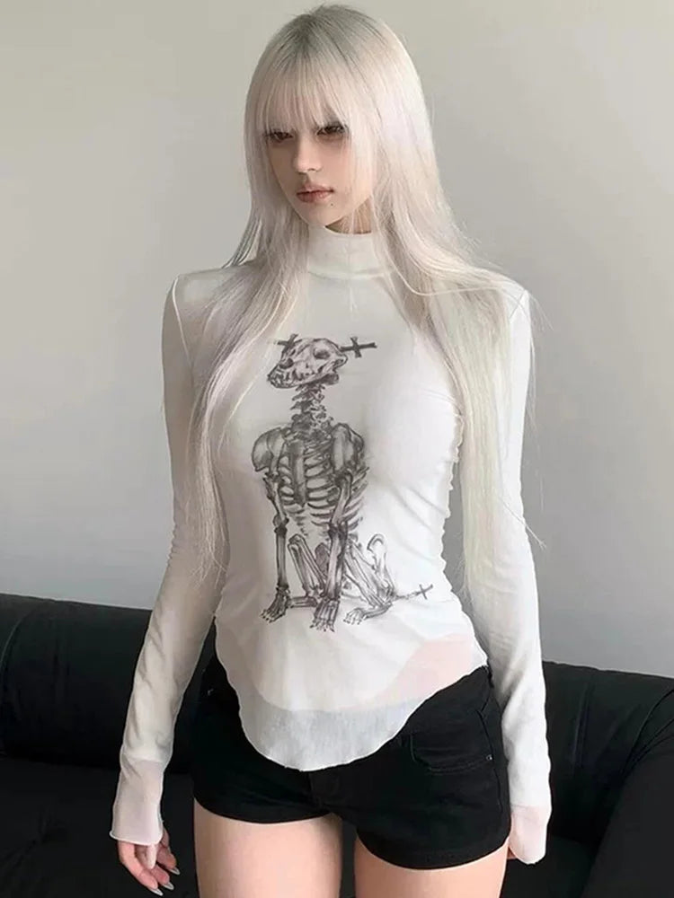 Veilhex Mesh Top