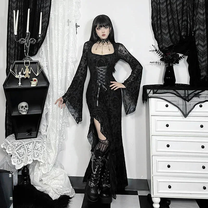 Funeral Waltz Flare Dress