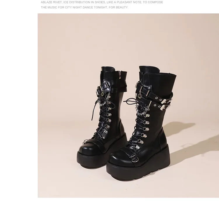 Aether Platform High Boots