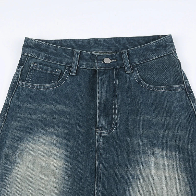 Ruinstone Denim Skirt