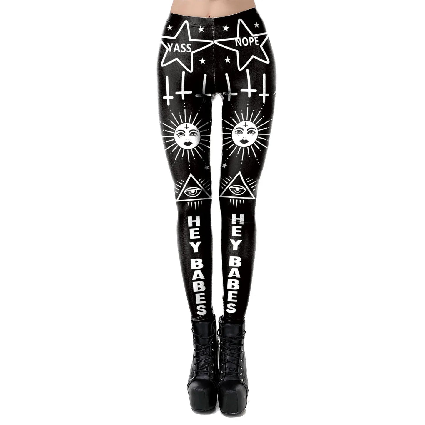 Lucifer Script Leggings