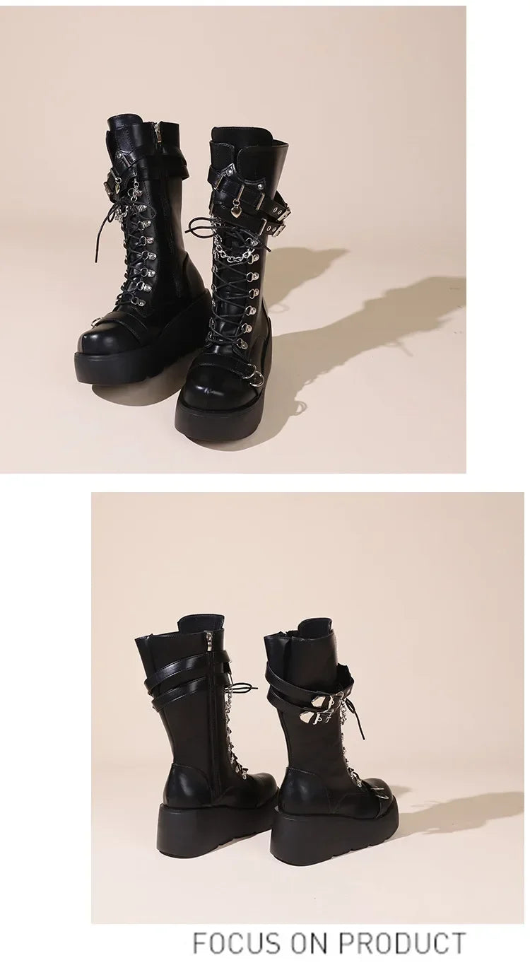 Aether Platform High Boots