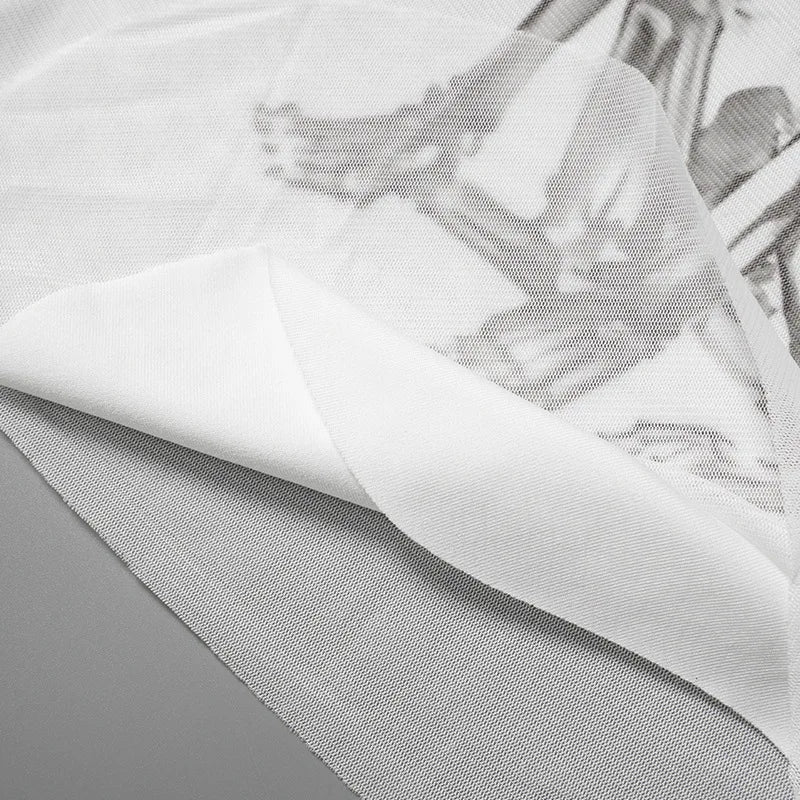 Veilhex Mesh Top