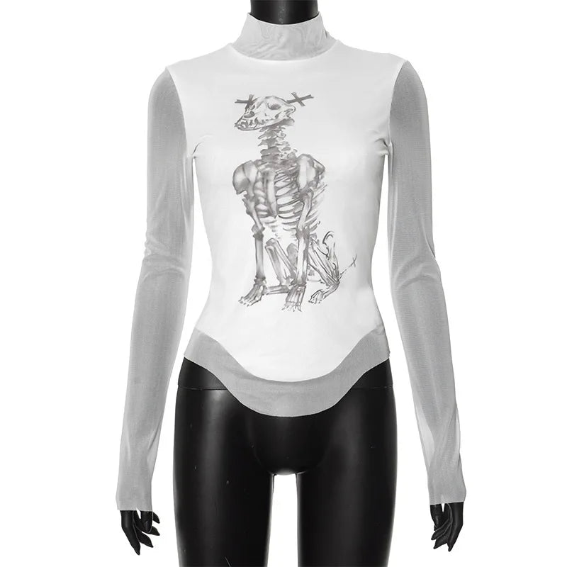 Veilhex Mesh Top