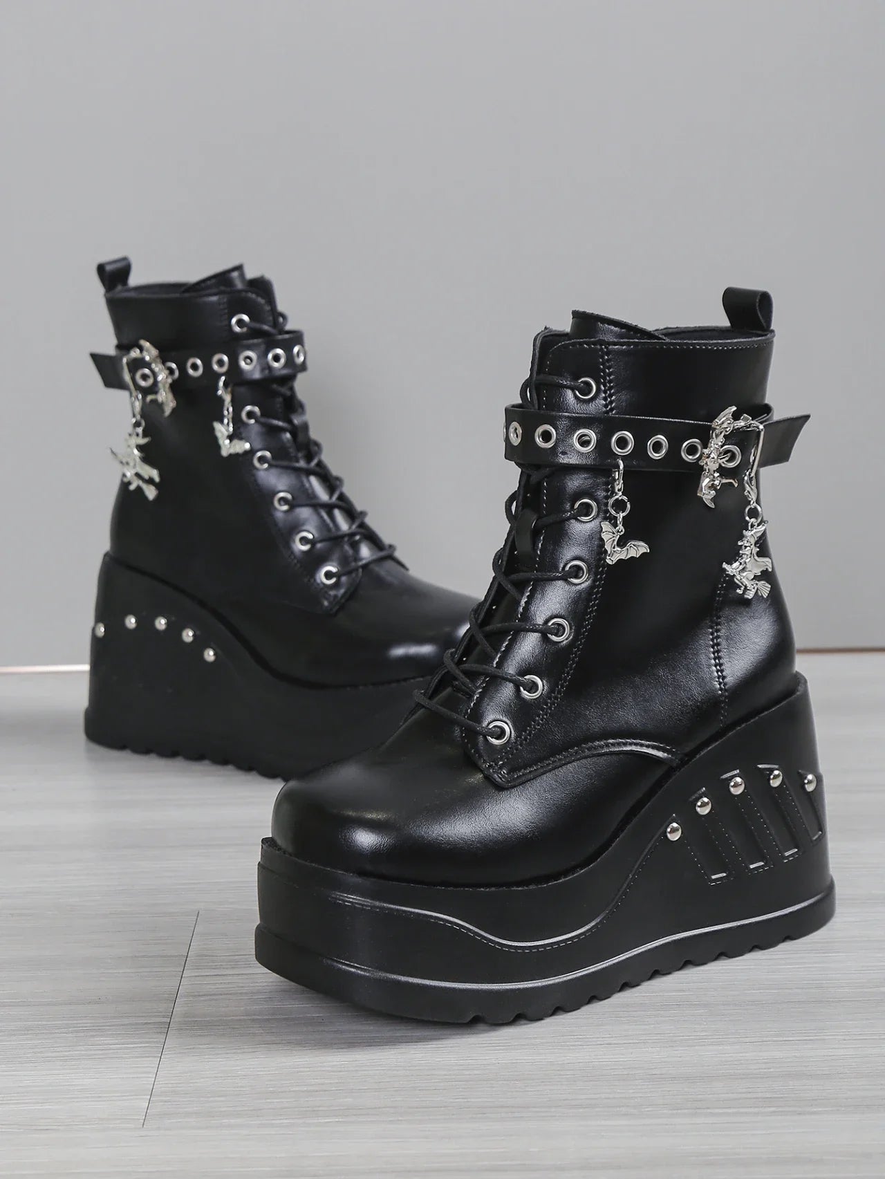 Dahlia Platform Heels Boots