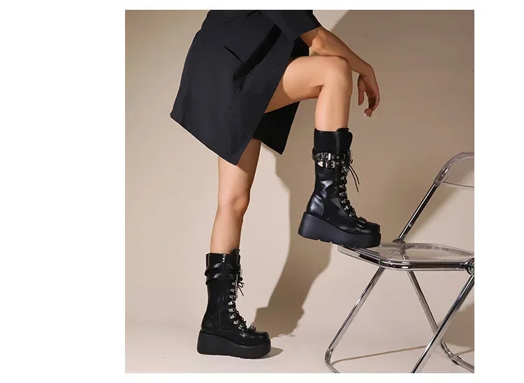 Aether Platform High Boots