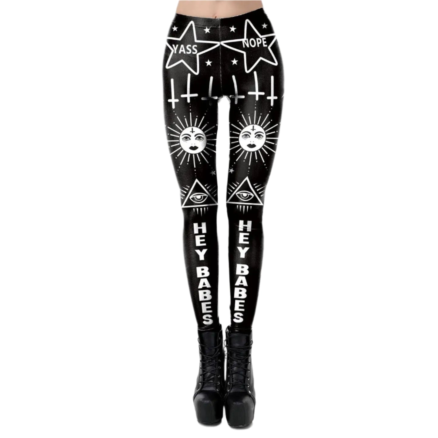 Lucifer Script Leggings