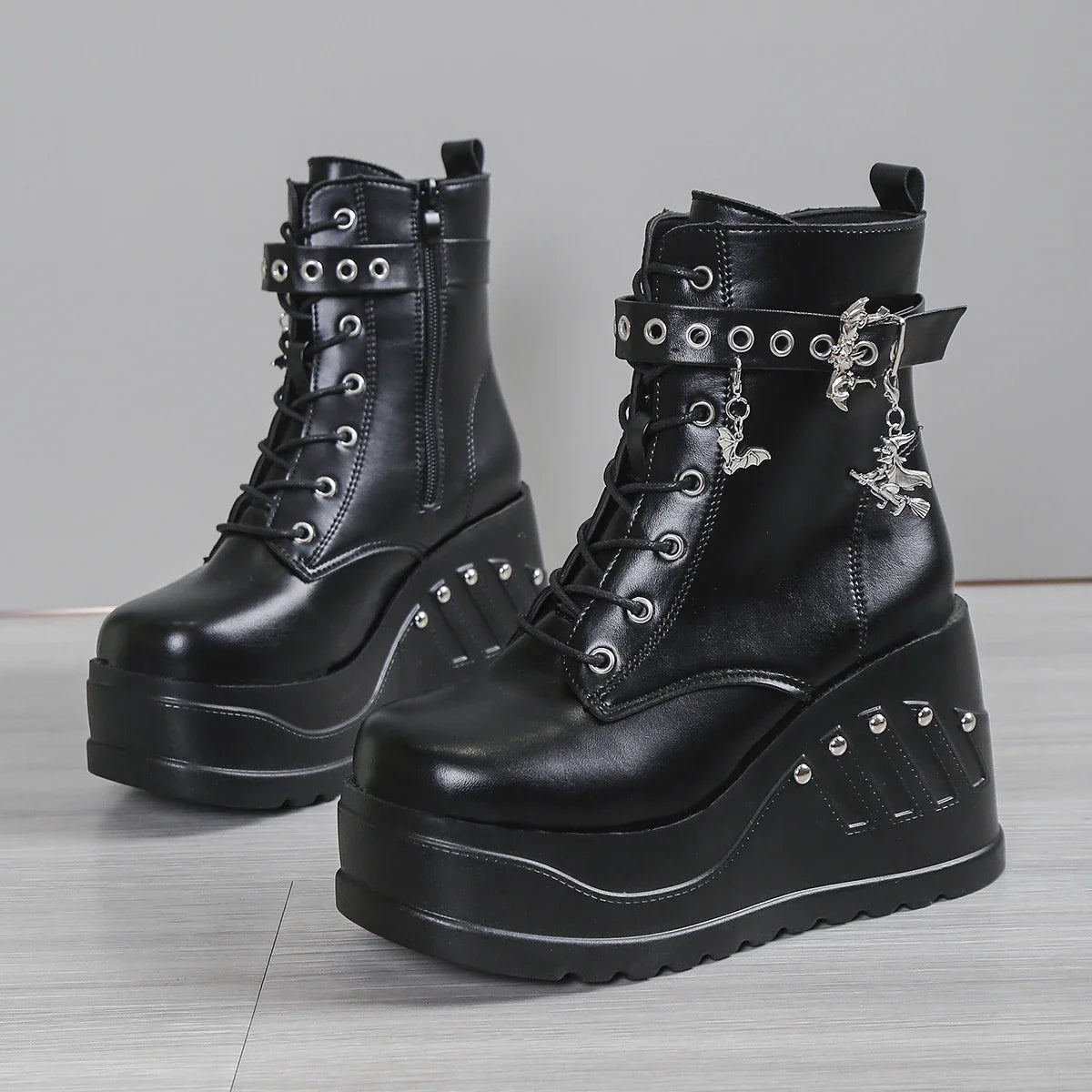 Dahlia Platform Heels Boots