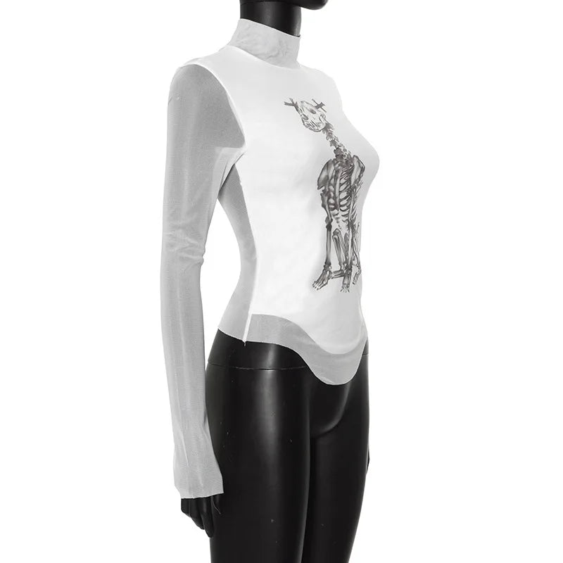 Veilhex Mesh Top