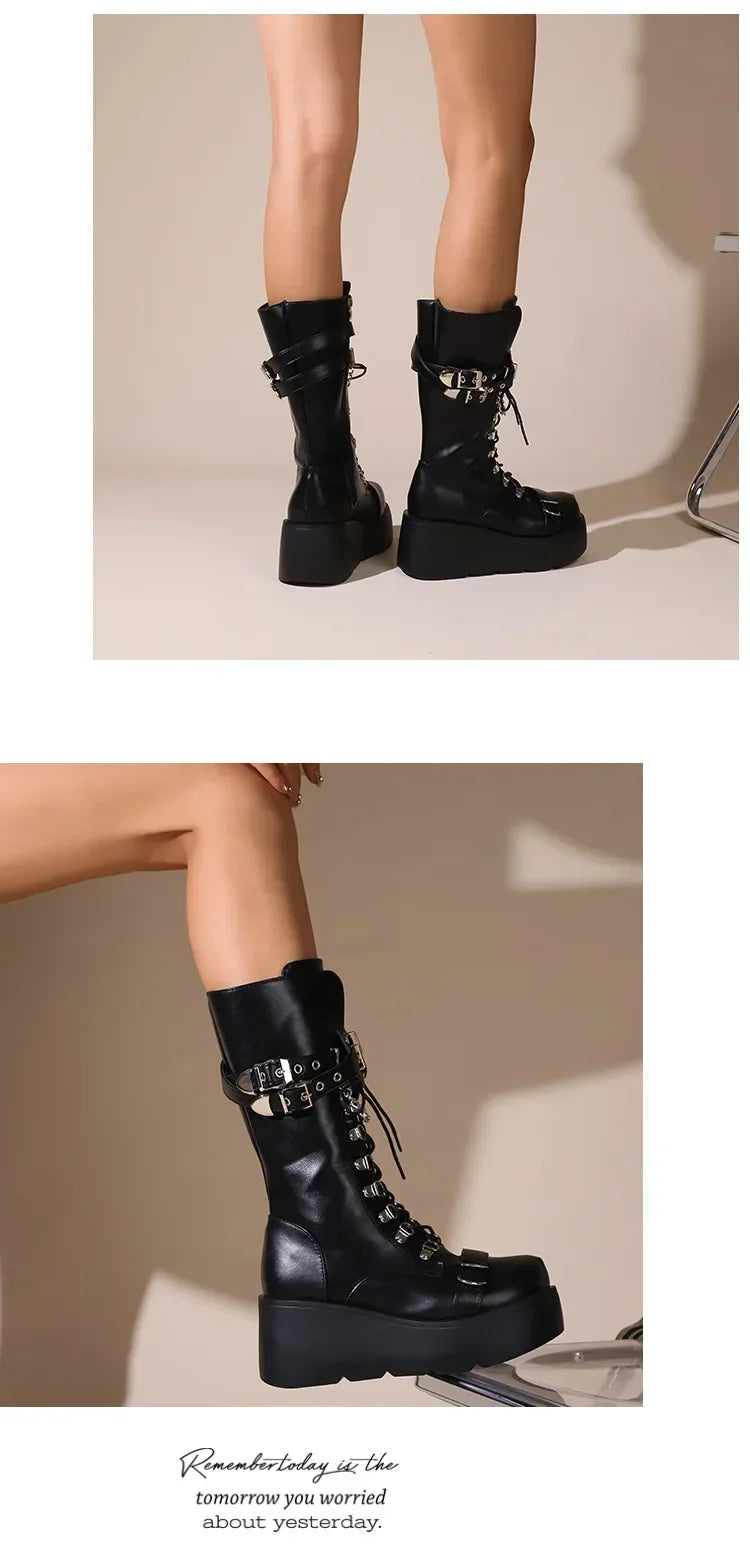 Aether Platform High Boots