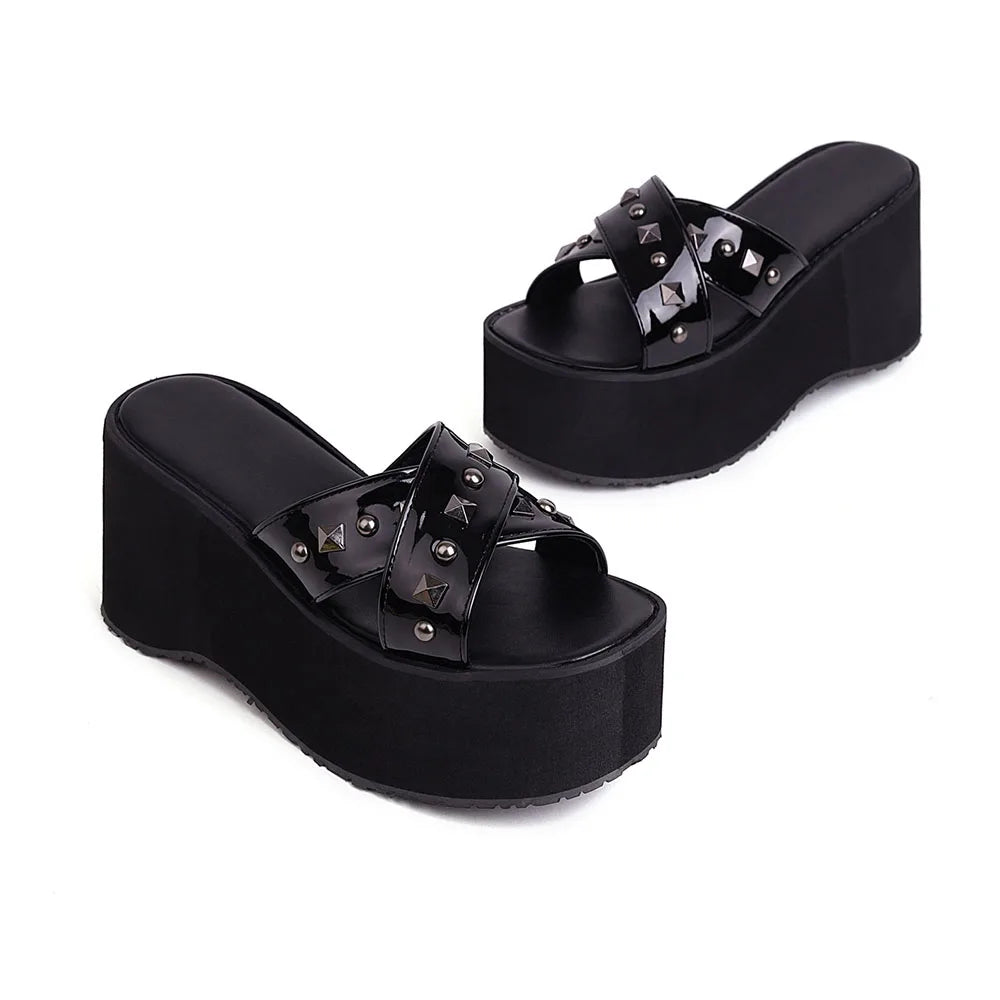Ophelia Platform Wedge Sandals