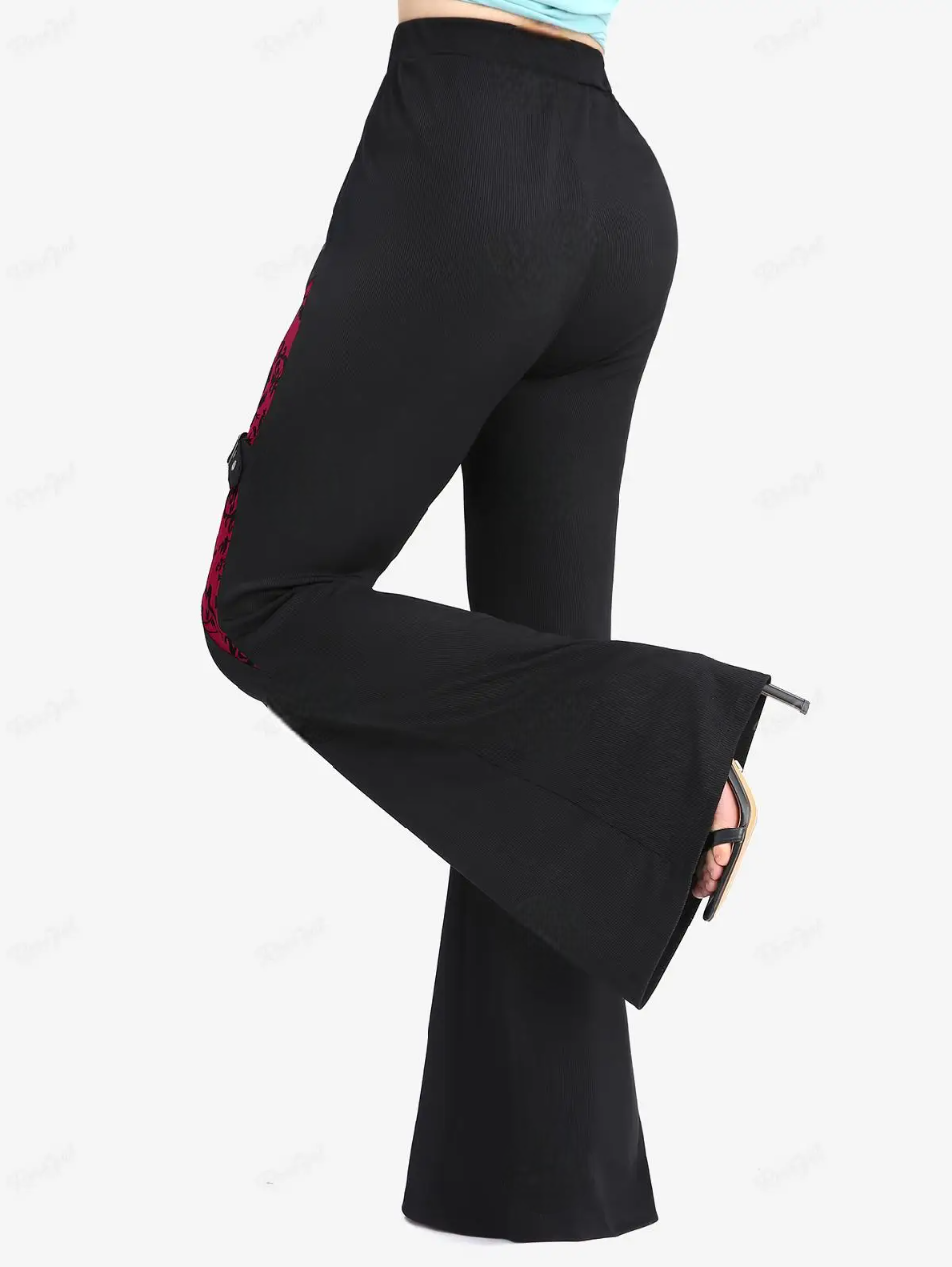 Wilted Bloom Mesh Pants