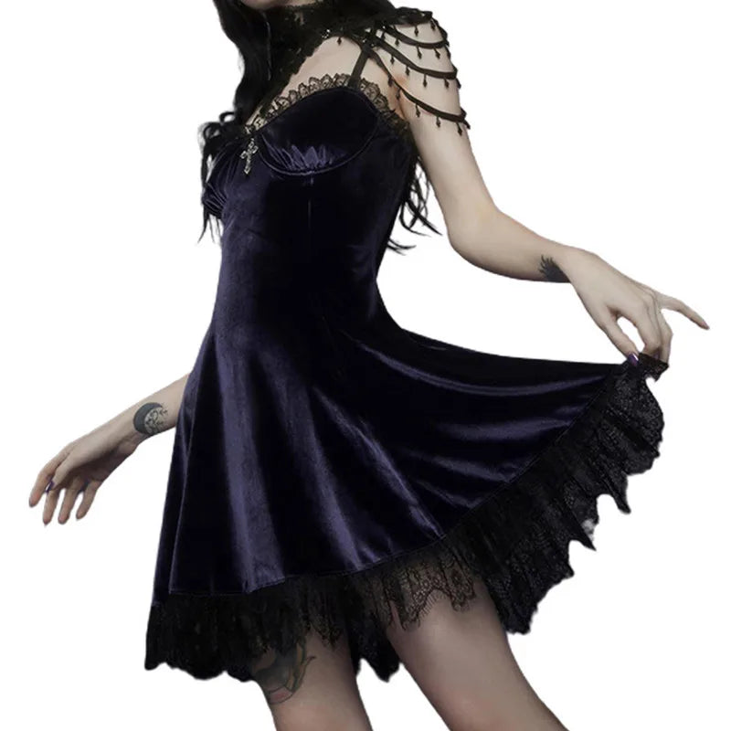 Vampiric Bloom Gown