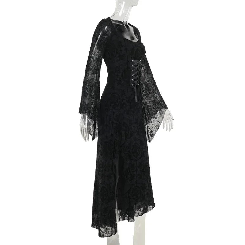 Funeral Waltz Flare Dress