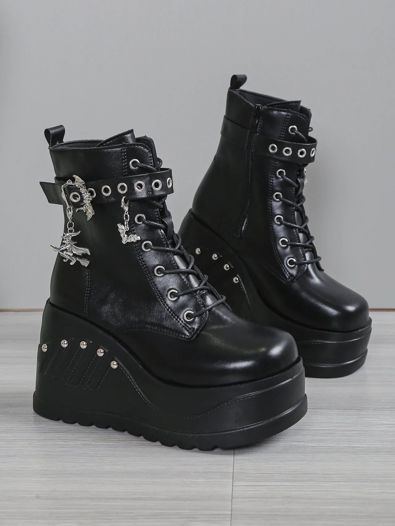 Dahlia Platform Heels Boots