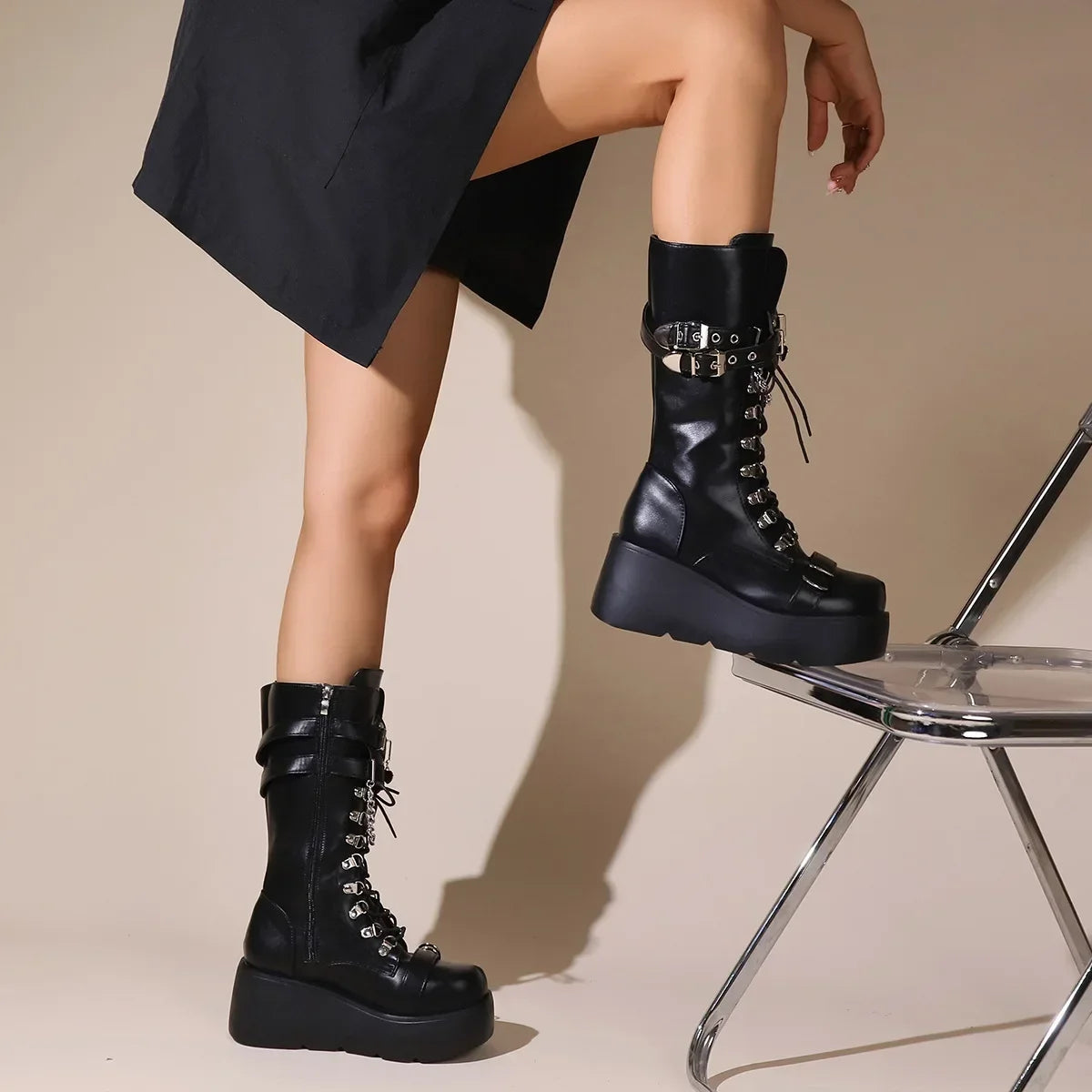 Aether Platform High Boots
