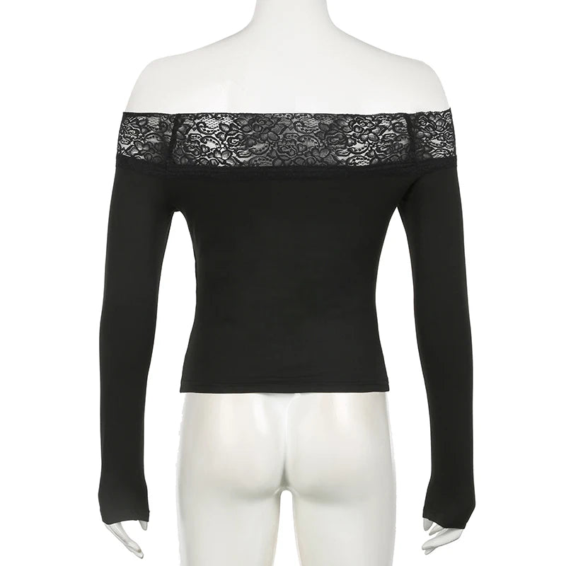 Widowlace Crop