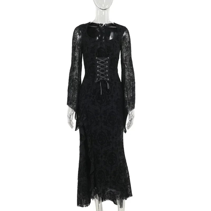 Funeral Waltz Flare Dress