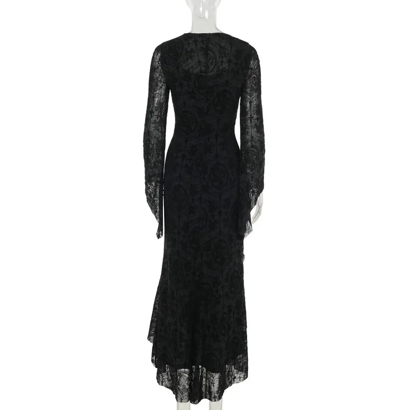Funeral Waltz Flare Dress