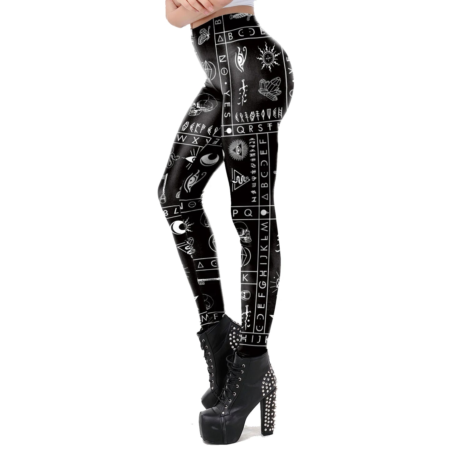 Lucifer Script Leggings