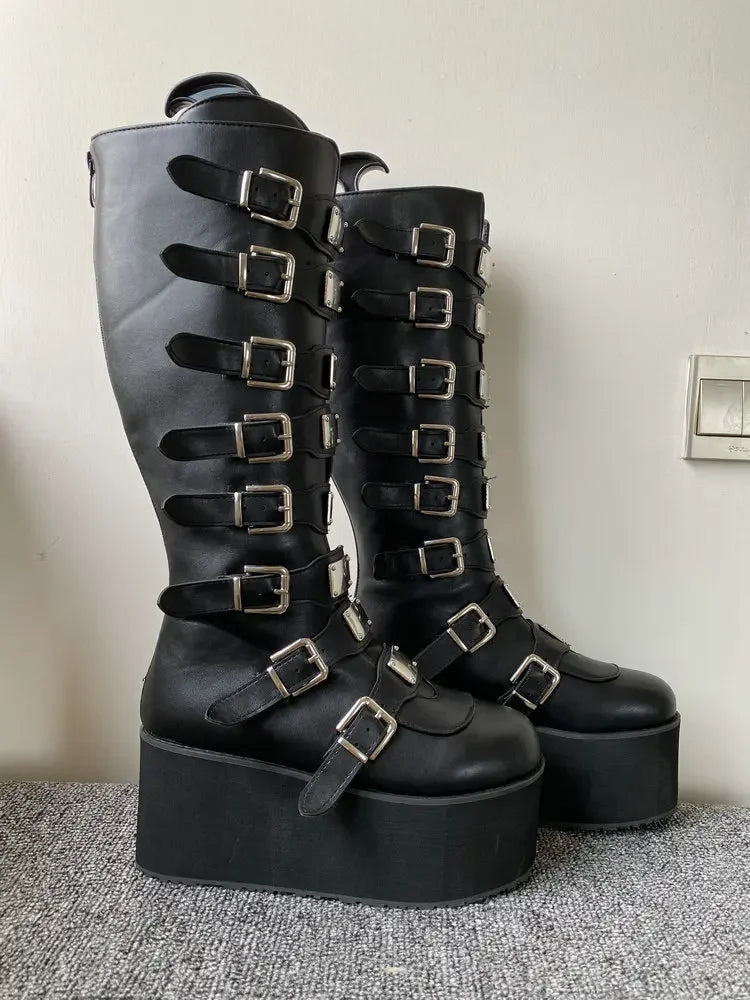 Eris High Heels Platform Boots