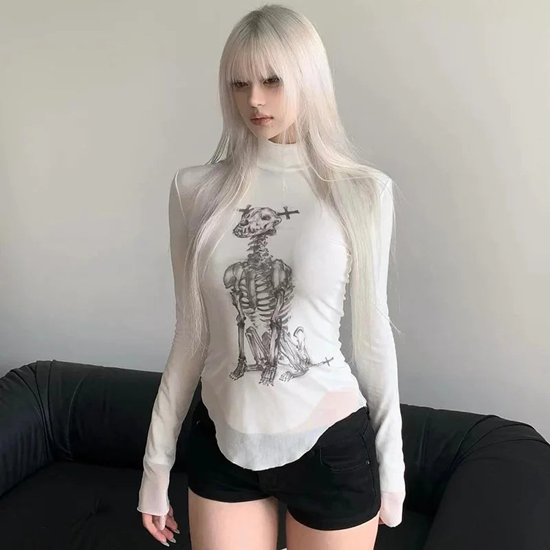 Veilhex Mesh Top
