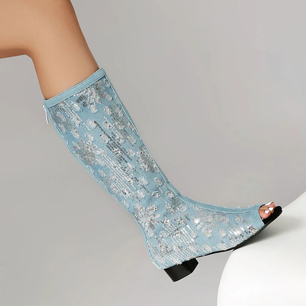 Valkyrie Knee High Boots