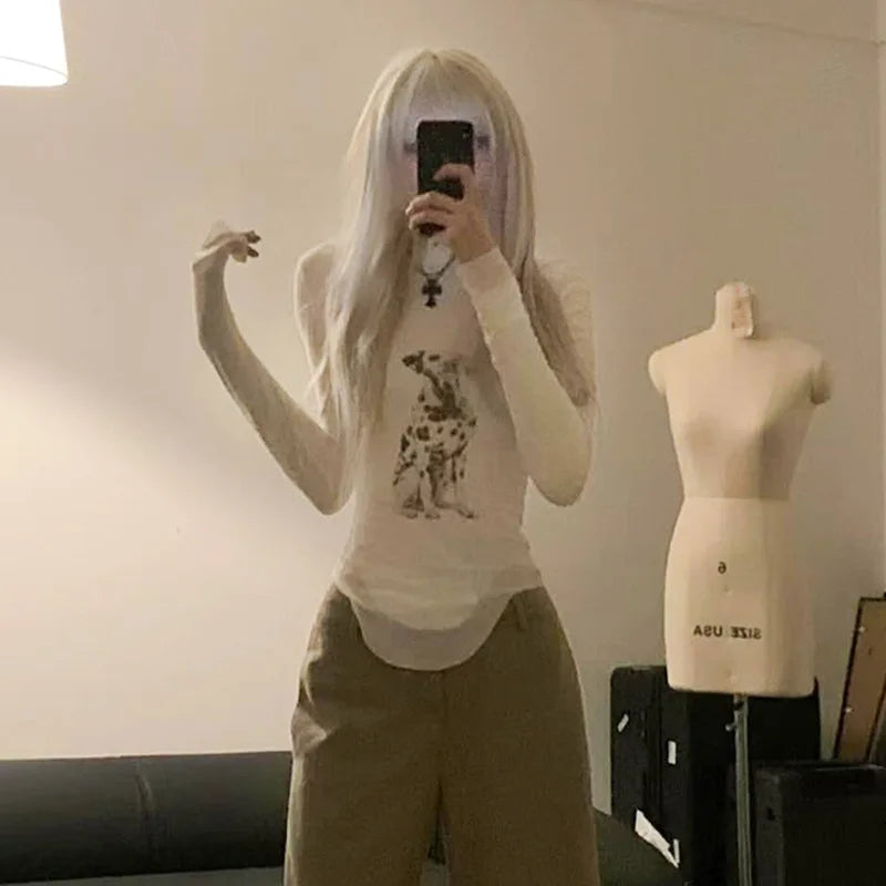 Veilhex Mesh Top