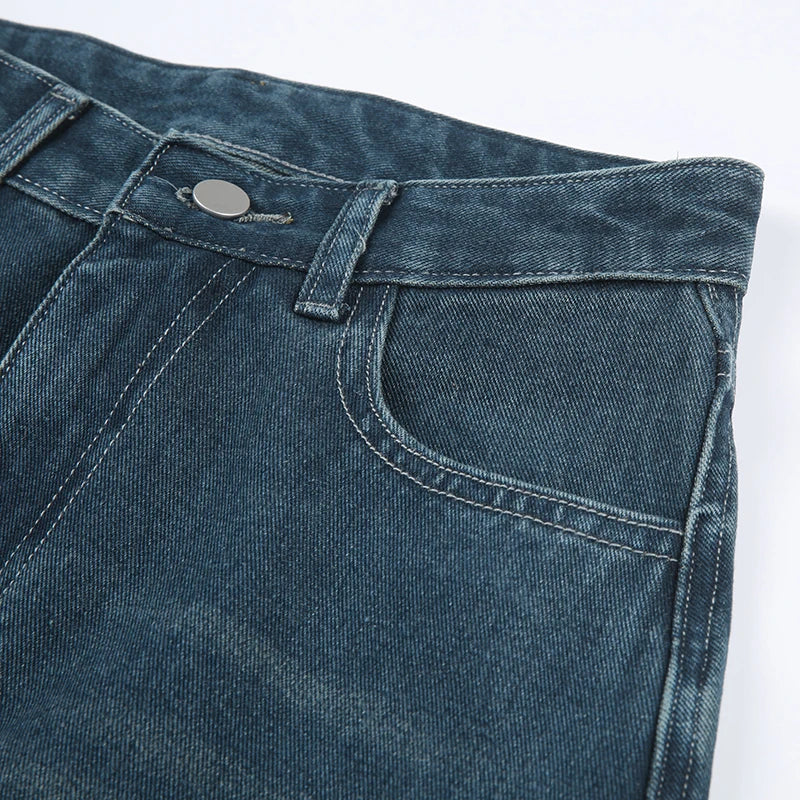 Ruinstone Denim Skirt