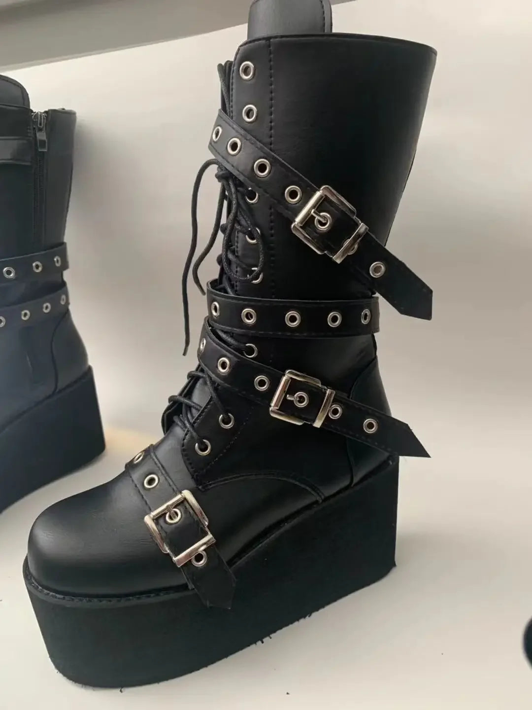 Sable Combat Boots