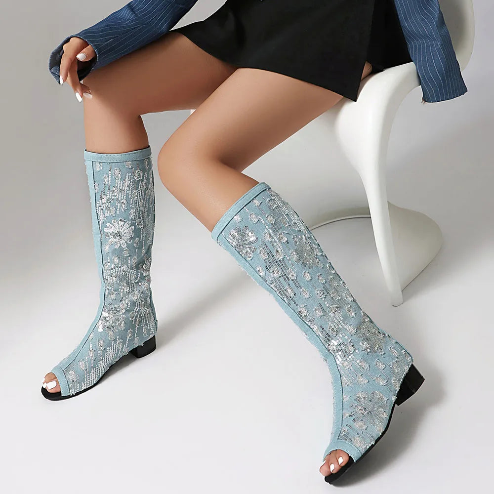 Valkyrie Knee High Boots