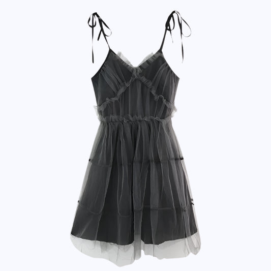 Black Dahlia Mesh Dress