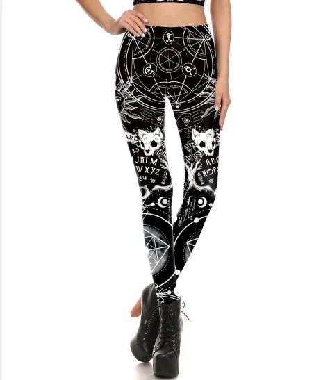 Lucifer Script Leggings