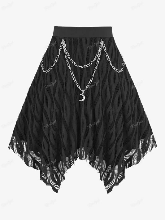 Obsidian Veil Skirt