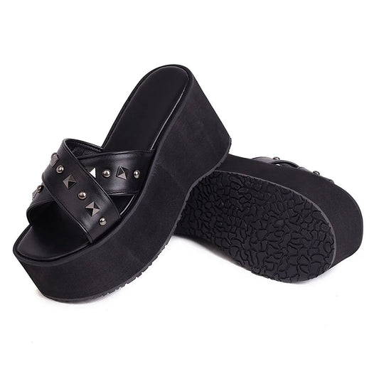 Ophelia Platform Wedge Sandals