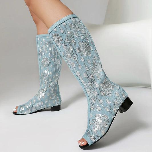 Valkyrie Knee High Boots
