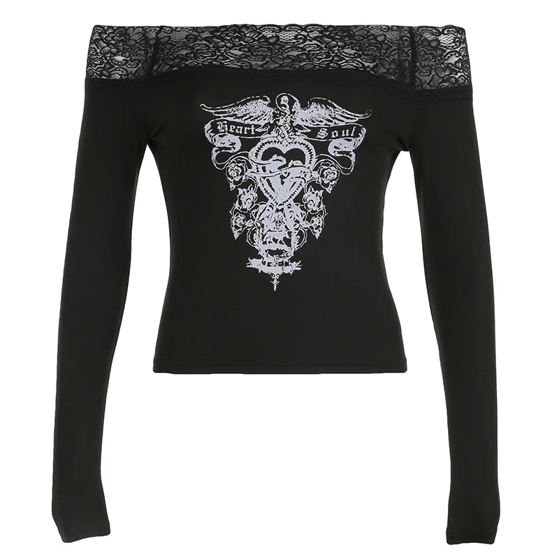Widowlace Crop