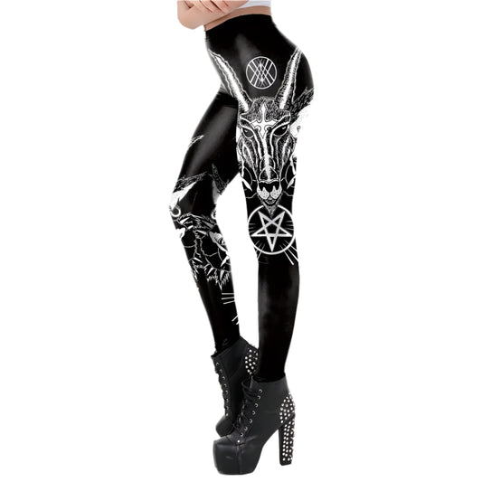 Lucifer Script Leggings