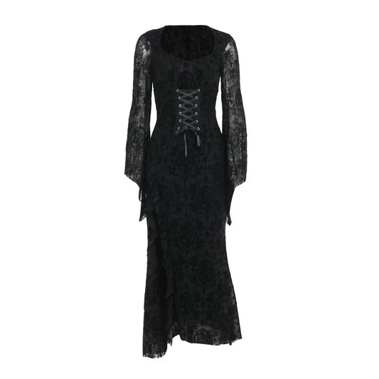Funeral Waltz Flare Dress