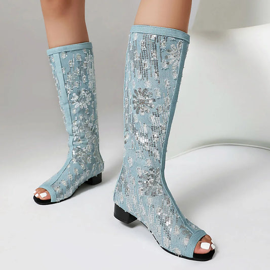 Valkyrie Knee High Boots